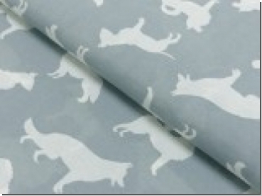 Preview: Kuschelschlafsack - Hunde hellgrau Preview: Kuschelschlafsack - Hunde hellgrau
